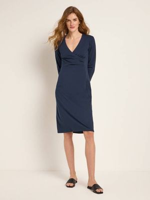 Kleid im Wickelstil