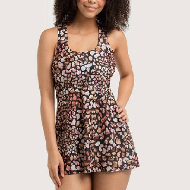 Recycling Badekleid / Tankini Mare Juvel + schwarz - kaufen