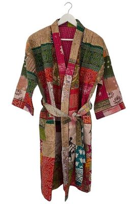 Vintage Stories Patchwork Robe No.4