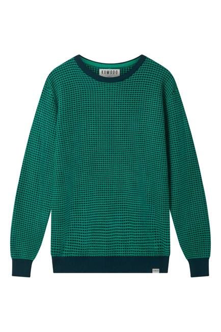 HASAN  - Organic Cotton Jumper Teal