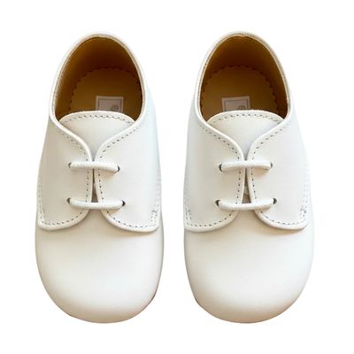 Britannical x Early Days - Chipper Pre-Walker Baby Shoes - White