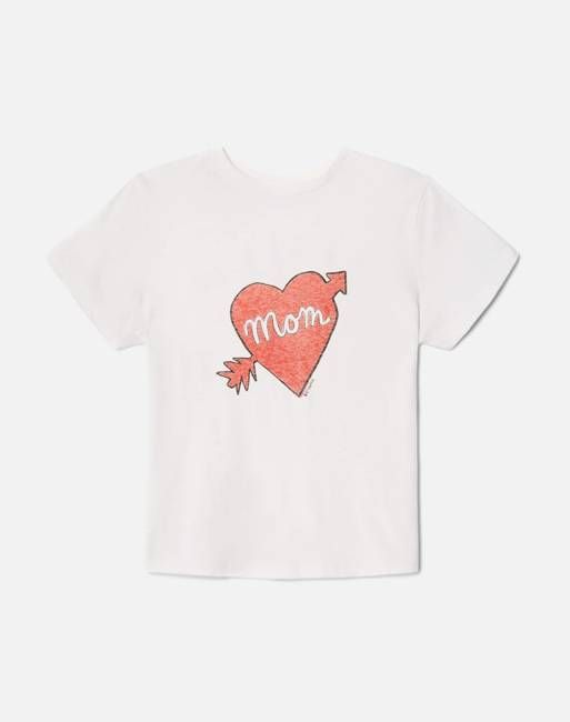 Classic Tee Mom - Vintage White
