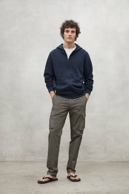 KHAKI ETHICARGO TROUSERS