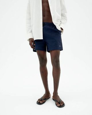 Blue Seersucker Limpopo swimsuit