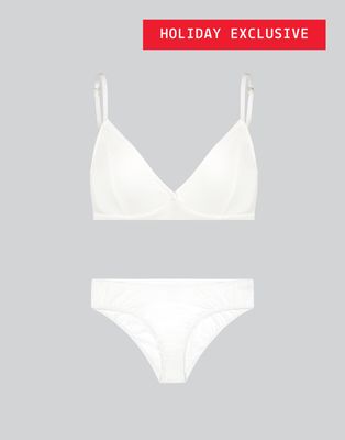Triangle Bra & Bikini Set