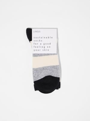 Socken mit Streifen (GOTS)