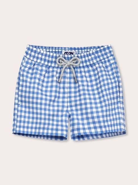 CL Kid's Checkered Swim Shorts