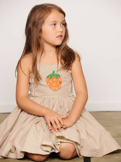 Poplin Woven Smock Dress
