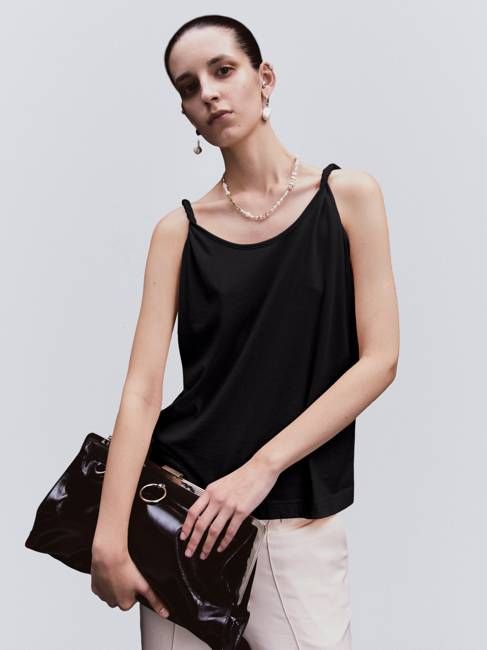 Ixia Twist Tank in Black