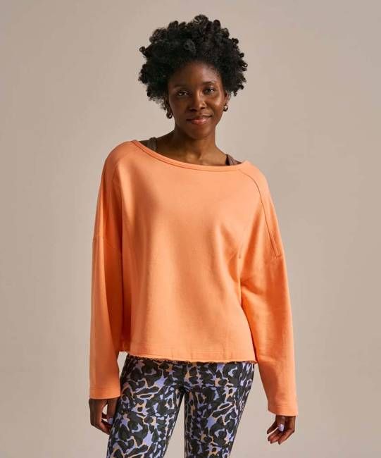 After Class Scoop Neck Sweat Top