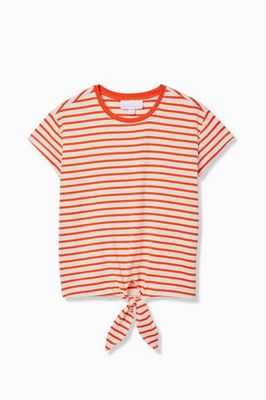 Cabana Stripe Tie Top