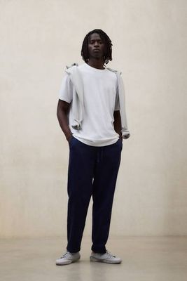 MARINEBLAUE GINAHOSE