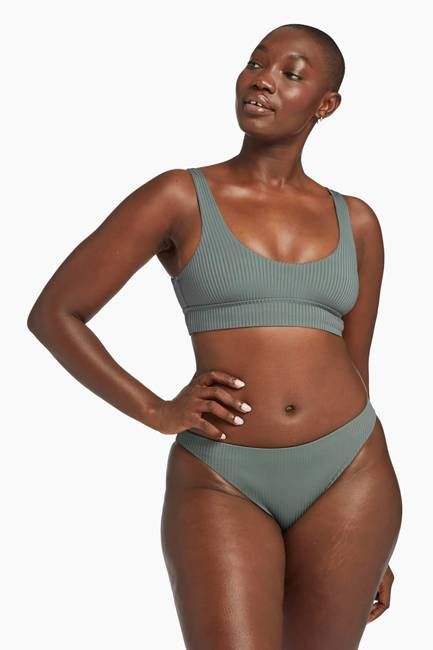 Midori Classic Bottom - Sea Green EcoRib