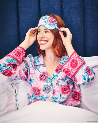 Glinda's Garden - Eco Satin Soho Set - Popular Pink