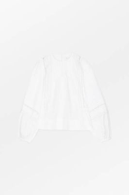 Leaf blouse - Optic white