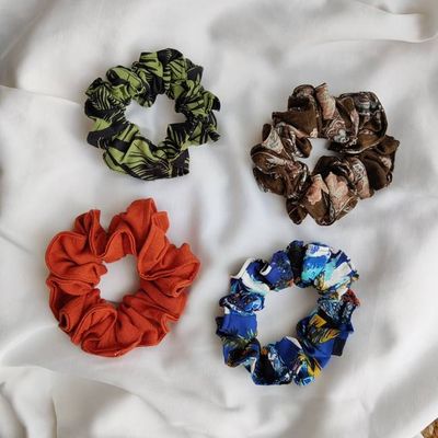 Pack of Four Scrunchies - Chillax.co