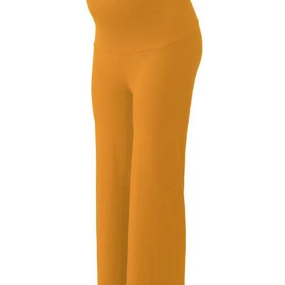 Mama Yogahose Relaxed Fit safran (gelb) - kaufen