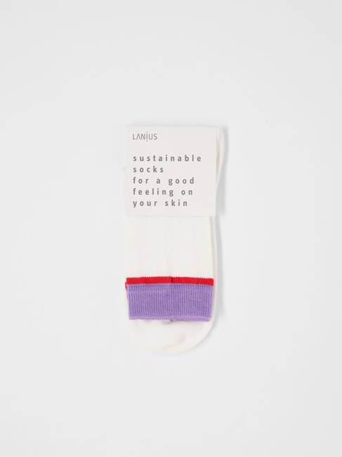 Colourblock socks (GOTS)