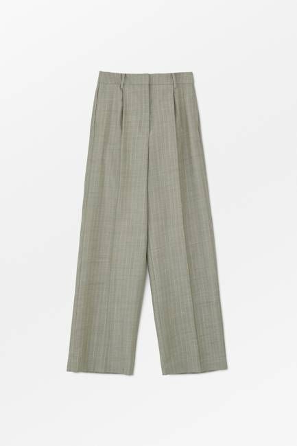 Thom trousers - Light grey/Ecru