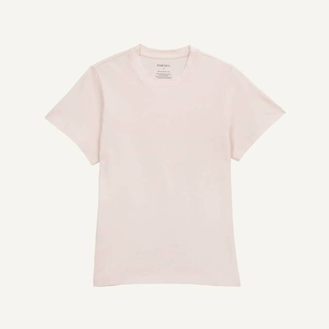 Organic Cotton Classic Tee in Pearl