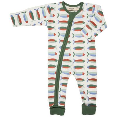 Zip Romper - Sardines