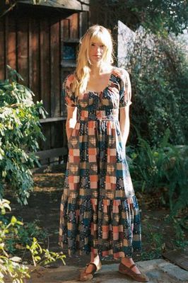 The Brynne Dress | Patchwork Blues