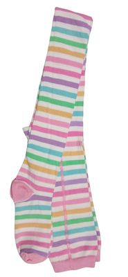 Pastel Stripe Organic Adult Tights - Limited Edition