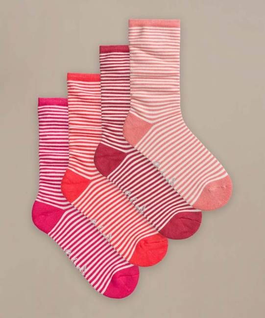 Womens Everyday Socks - 4 Pack -Size 4-7