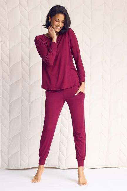 Relaxed Long Sleeve Top + Harem Pant