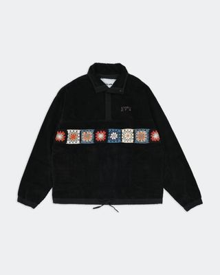 Polite Pullover - Black Corduroy