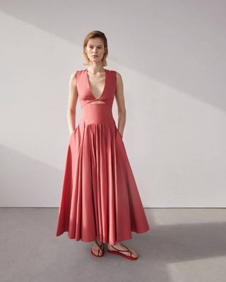 Cutout Circle Dress | Rhubarb