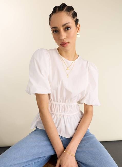 Elise Organic Cotton Top