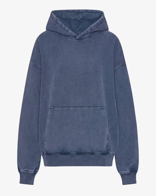 Organic Oversized Hood - Neptune Blue