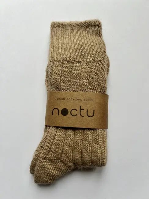 alpaca socks / oat — Noctu