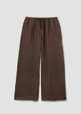 Sawyer Organic Cotton Trouser in Cacao