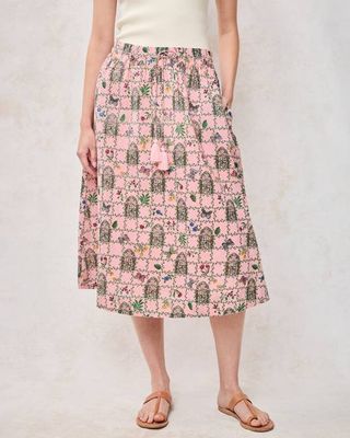 Gilded Greenhouse - Sofia Skirt - Pink Muse