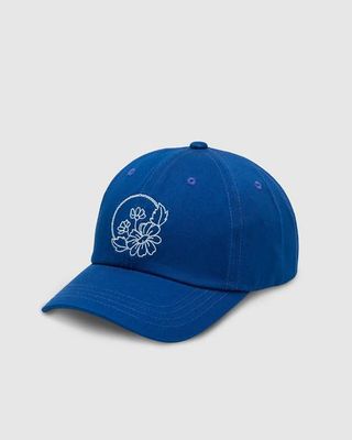 Daisy Embroidery Peak Hat