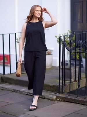 Rhianna Black Culotte