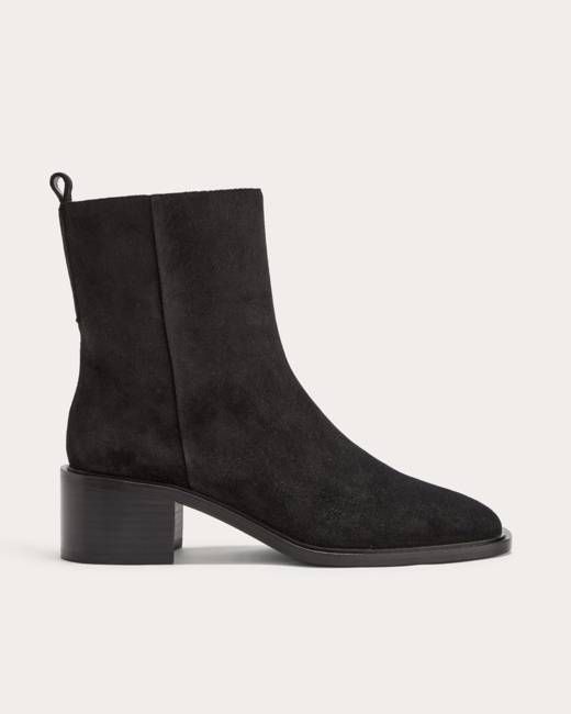 The City Boot | Black Suede