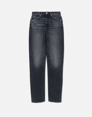 Comfort Stretch 70s Straight - Onyx Faded