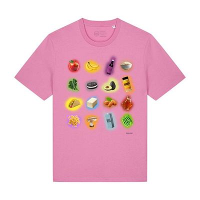 Vegan Icons Unisex T-shirt - Pop Pink