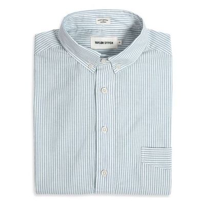 The Popover in Antique Blue Stripe