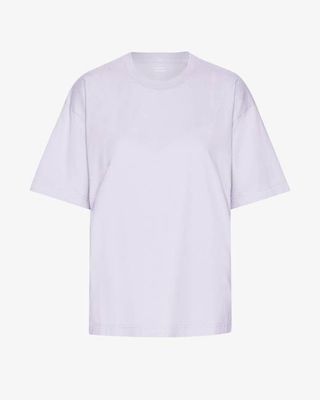 Oversized Organic T-Shirt - Soft Lavender