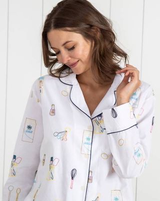 Home Chef - Long PJ Set - Cloud