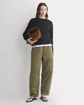 Pull-On Balloon Pant | Olive