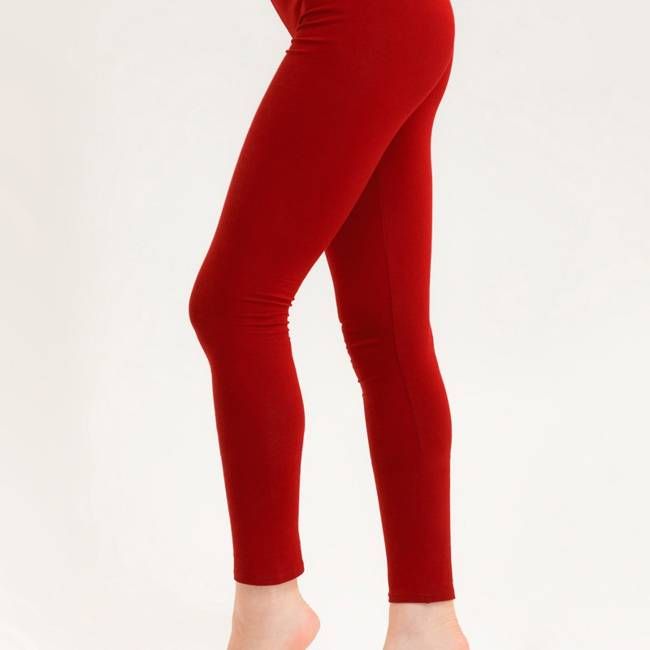 Bio Leggings, chilirot - kaufen