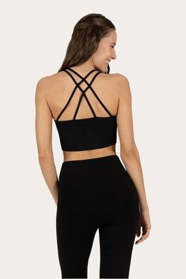Lyrais Yoga Bra - Onyx Black