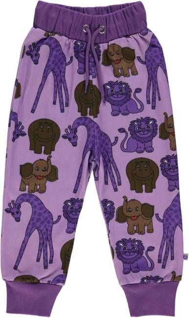 Sweatpants with Giraf, Lion, Hippo & Elephant