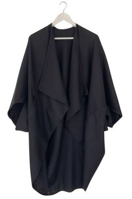 NEW! Wool Honeycomb Kimono Black