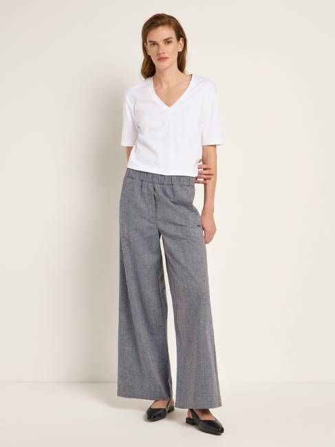 wide leg pants GOTS